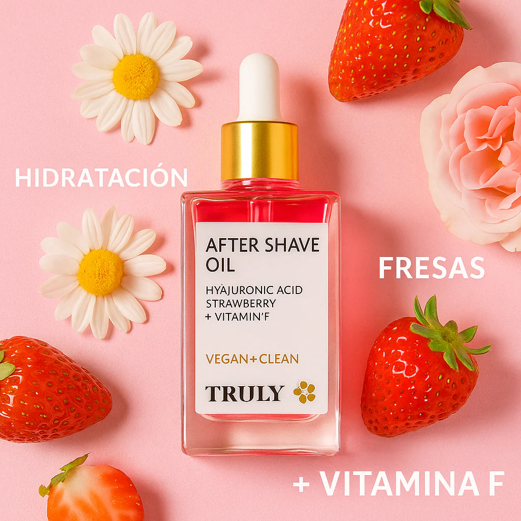 Aceite Corporal Rosas Eternas After Shave Oil Truly | Paga al recibir + Envío Gratis